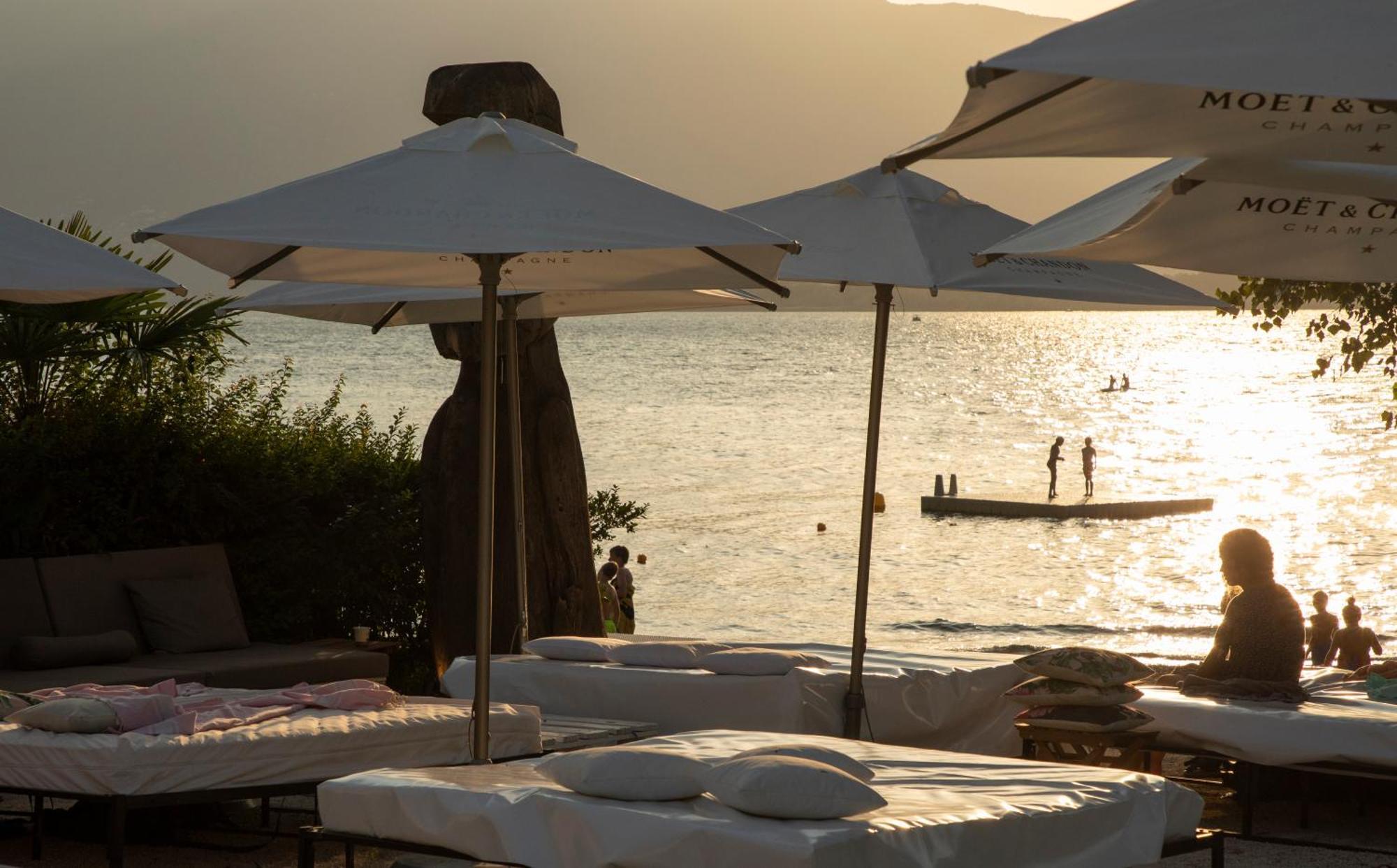 Riva Beach Club I Boutique Hotel I Restaurant Gambarogno Kültér fotó