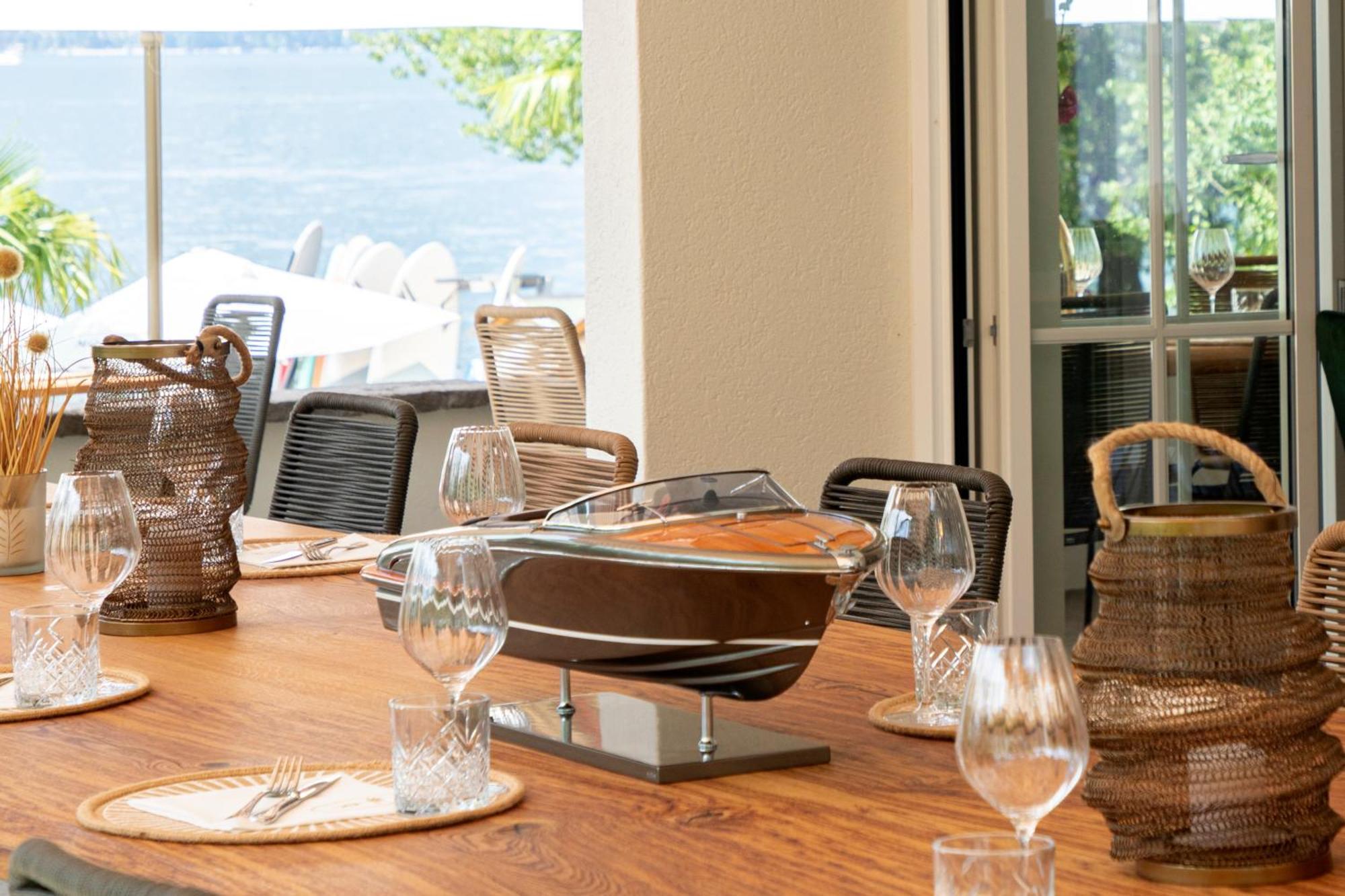 Riva Beach Club I Boutique Hotel I Restaurant Gambarogno Kültér fotó