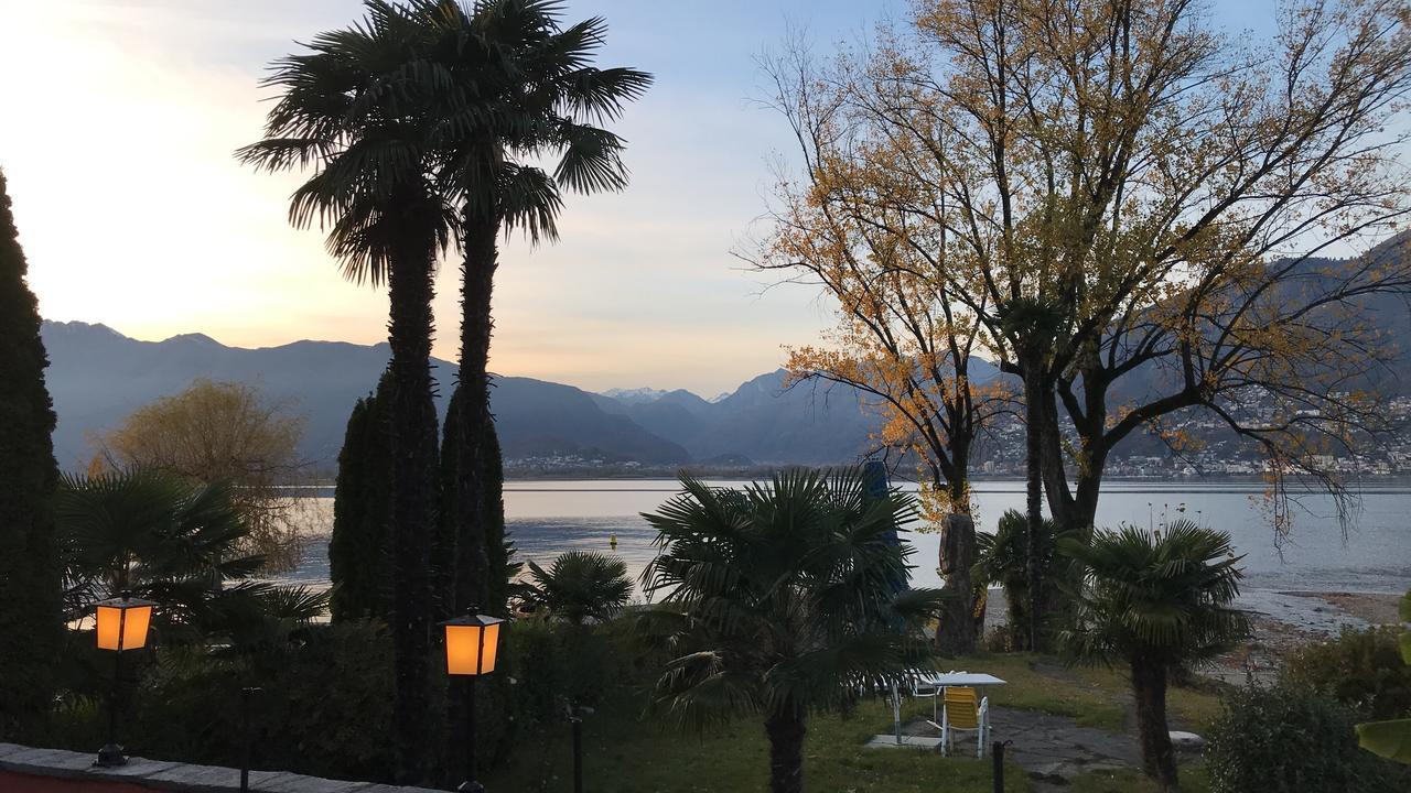 Riva Beach Club I Boutique Hotel I Restaurant Gambarogno Kültér fotó